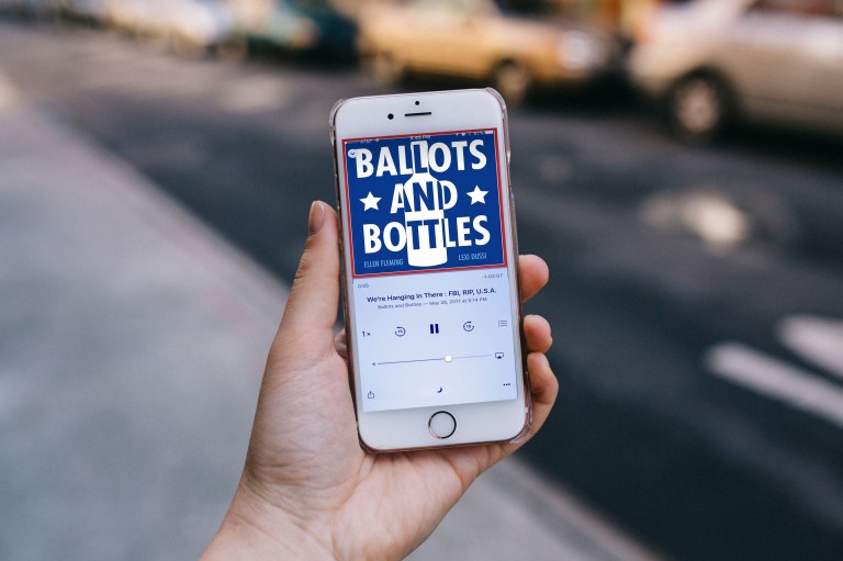 ballots and bottles mock up